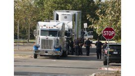 Diez muertos dentro de un camión en Texas Diez muertos dentro de un camión en Texas