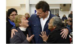 Massa habló de los jubilados Massa habló de los jubilados