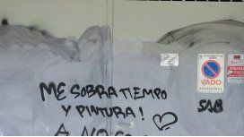 La respuesta de un taller que se cansó de las pintadas La respuesta de un taller que se cansó de las pintadas