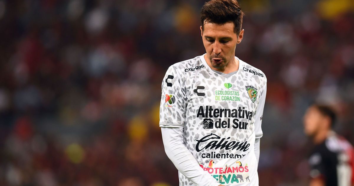 Jonathan Fabbro cuando estaba en Jaguares de Chiapas