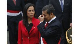 Nadine Heredia y Ollanta Humala Nadine Heredia y Ollanta Humala