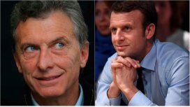 Finalmente, Macri pudo hablar con Macron Finalmente, Macri pudo hablar con Macron
