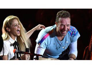 Shakira y Chris Martin Shakira y Chris Martin