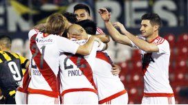 Festejo de River vs. Guaraní de Paraguay Festejo de River vs. Guaraní de Paraguay