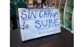 Sin carga de Sube Sin carga de Sube