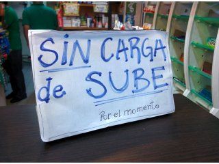 Sin carga de Sube Sin carga de Sube