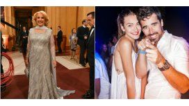 Mirtha Legrand, Nacho Viale y Lucía Pedraza Mirtha Legrand, Nacho Viale y Lucía Pedraza