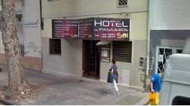 Este es el hotel donde la hacía prostituirse con 10 hombres por día Este es el hotel donde la hacía prostituirse con 10 hombres por día