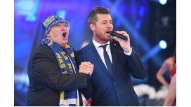 Marcelo Tinelli y Larry de Clay Marcelo Tinelli y Larry de Clay