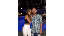 Leo Messi y Antonella Roccuzzo, en Ibiza Leo Messi y Antonella Roccuzzo, en Ibiza