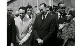 Héctor Magnetto, Jorge Rafael Videla y Ernestina Herrera de Noble Héctor Magnetto, Jorge Rafael Videla y Ernestina Herrera de Noble
