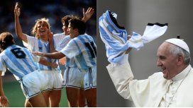 El papa Francisco le agradeció a Caniggia su gol a Brasil en Italia 90 El papa Francisco le agradeció a Caniggia su gol a Brasil en Italia 90