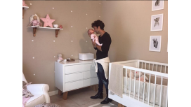 Mariano Martínez publicó una foto con su hija Alma. Mariano Martínez publicó una foto con su hija Alma.