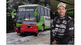 El piloto de TC Mauro Giallombardo se accidentó en la ruta 40 La Angostura-Barioche El piloto de TC Mauro Giallombardo se accidentó en la ruta 40 La Angostura-Barioche