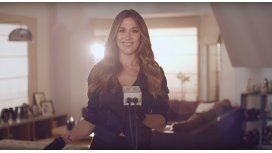 Jimena Barón en su videoclip de La tonta Jimena Barón en su videoclip de La tonta