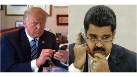 Donald Trump y Nicolás Maduro Donald Trump y Nicolás Maduro