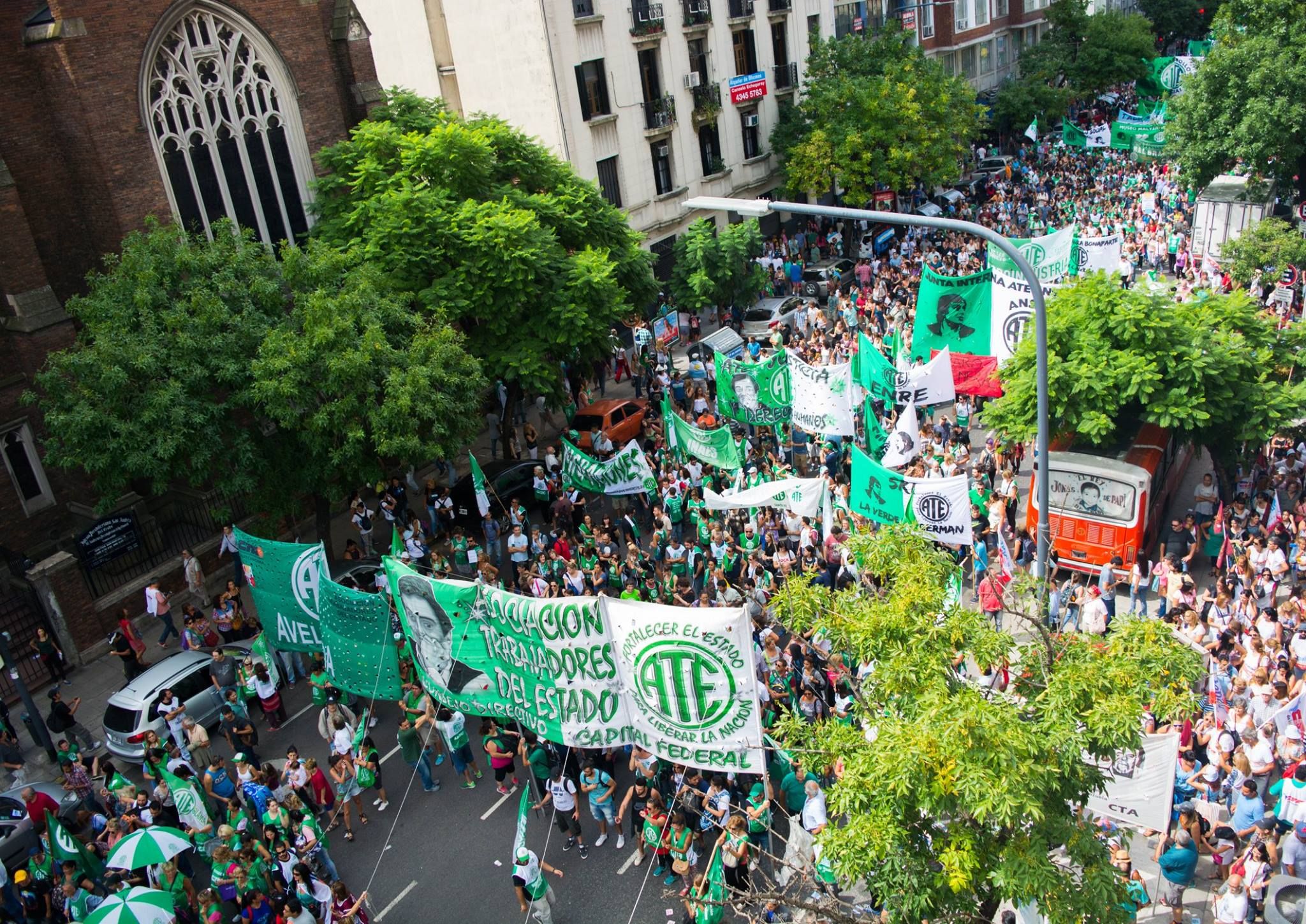 <p>ATE presentó un amparo contra los despidos</p><p></p>