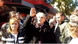 Moreno denunció la situación durante el acto de este sábado en Lugano Moreno denunció la situación durante el acto de este sábado en Lugano