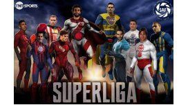 El afiche que se dio a conocer este martes con 10 de los 28 equipos participantes El afiche que se dio a conocer este martes con 10 de los 28 equipos participantes