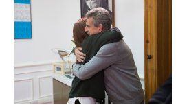 Cristina Kirchner con Agustín Rossi Cristina Kirchner con Agustín Rossi