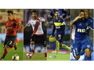 Tagliagico, Ponzio, Gago y Licha López Tagliagico, Ponzio, Gago y Licha López