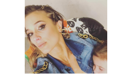 Chechu Bonelli, furiosa en ShowMatch. Chechu Bonelli, furiosa en ShowMatch.