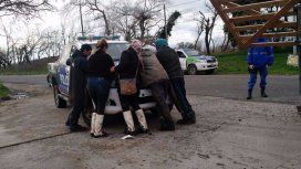 Robaron una tranquera, la cargaron en un flete y los descubrió la dueña Robaron una tranquera, la cargaron en un flete y los descubrió la dueña