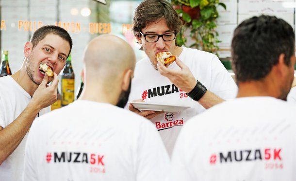 Así degustaban de la Muza 5K<br>
