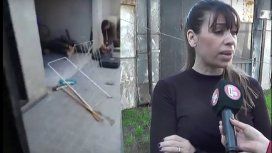 El ex le levantó un muro en el medio del patio - Captura qm noticias El ex le levantó un muro en el medio del patio - Captura qm noticias