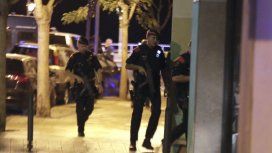 Así actuaban las fuerzas de seguridad tras los atentados Así actuaban las fuerzas de seguridad tras los atentados