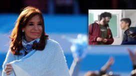 Cristina llamó al estudiante golpeado en una discusión política Cristina llamó al estudiante golpeado en una discusión política
