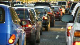 Una tarde complicada para circular por todas las salidas de la Ciudad Una tarde complicada para circular por todas las salidas de la Ciudad