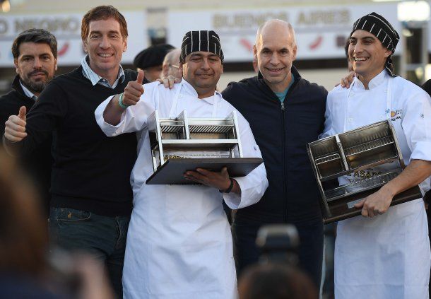 Marcelo Herrera y Pablo Ramallo Oliva, los parrilleros que ganaron el Campeonato Federal del Asado.