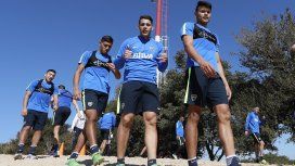 El delantero durante la pretemporada en Paraguay (Foto: Prensa CABJ) El delantero durante la pretemporada en Paraguay (Foto: Prensa CABJ)