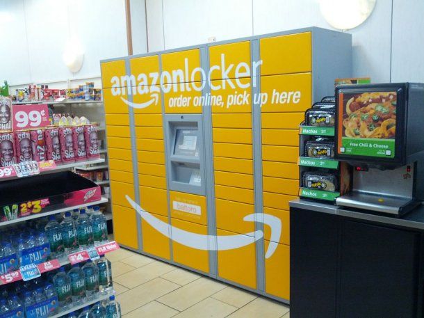 Amazon Locker en un 7-Eleven