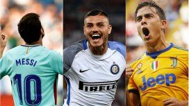 Messi, Icardi y Dybala Messi, Icardi y Dybala