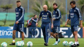 Sampaoli y su trío de ataque: Icardi, Messi y Dybala Sampaoli y su trío de ataque: Icardi, Messi y Dybala