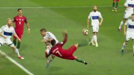 La figura del Real Madrid golpeó de entrada La figura del Real Madrid golpeó de entrada
