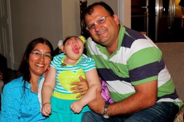 Los padres de Vitória lucharon por ella desde el primer día de su vida