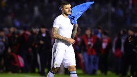 El delantero entró poco en juego en el Centenario El delantero entró poco en juego en el Centenario