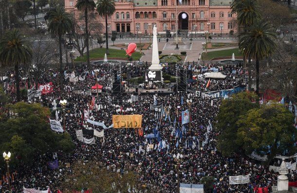 Marcha a Plaza de Mayo por Maldonado<br>