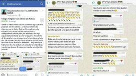 Las capturas fueron compartidas en Facebook y se volvieron virales Las capturas fueron compartidas en Facebook y se volvieron virales