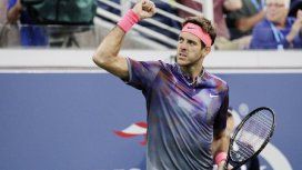 Del Potro en el US Open - Crédito: @usopen Del Potro en el US Open - Crédito: @usopen