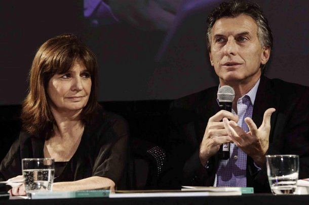 Patricia Bullrich y Mauricio Macri<br>