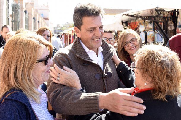 Sergio Massa, candidato a senador<br>