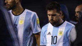 La frustración de Messi La frustración de Messi