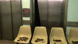 Este es el ascensor en el que se apoyó el nene de 2 años Este es el ascensor en el que se apoyó el nene de 2 años