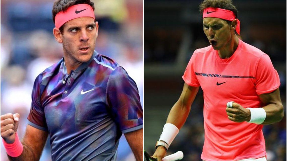 Del Potro - Nadal: cuándo juegan, horario y TV Del Potro - Nadal: cuándo juegan, horario y TV