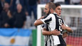 Gonzalo Higuaín y Paulo Dybala Gonzalo Higuaín y Paulo Dybala