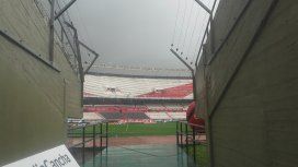El Monumental, golpeado por las lluvias El Monumental, golpeado por las lluvias